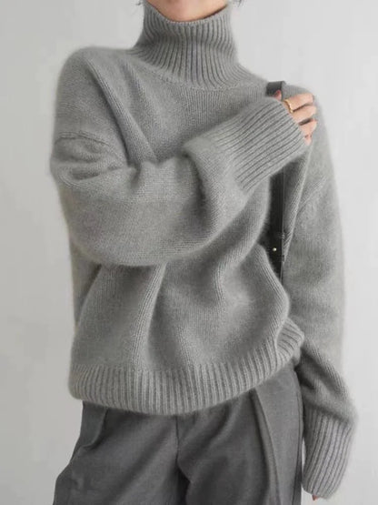 Pull Col Roulé Élégant et Intemporel