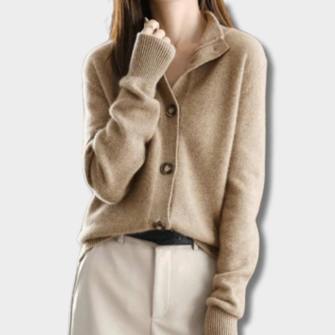 Evelina™ – Prabangaus Kašmyro Kardiganas