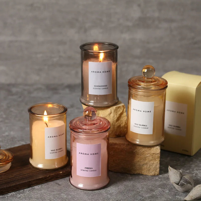 Bougie Parfumée Vintage en Cire de Soja