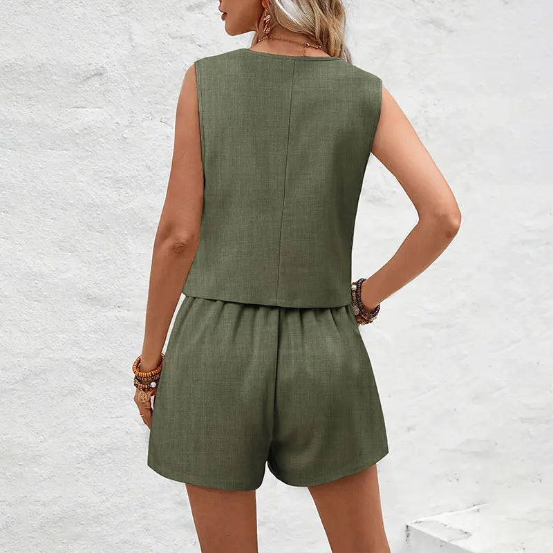 Ensemble 2 pièces Élégance Estivale Chic