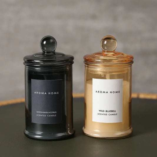 Bougie Parfumée Vintage en Cire de Soja