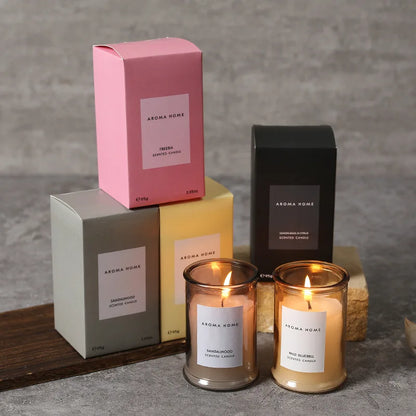 Bougie Parfumée Vintage en Cire de Soja