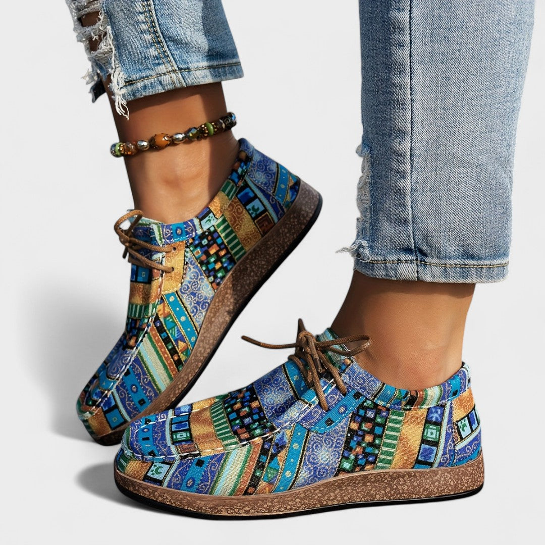 Milena - Spalvoti Meniniai Batai