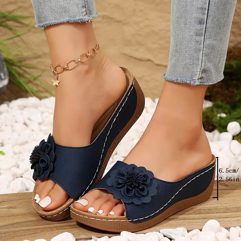 🔥2025 Nouvelle vente à moitié prix🔥🌸 Sandales à fleurs confortables pour femmes
