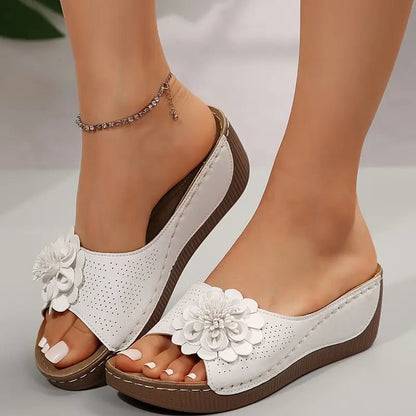 🔥2025 Nouvelle vente à moitié prix🔥🌸 Sandales à fleurs confortables pour femmes