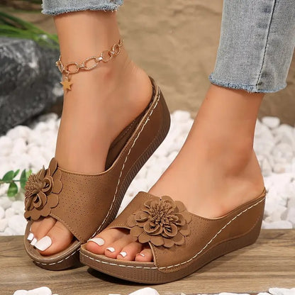 🔥2025 Nouvelle vente à moitié prix🔥🌸 Sandales à fleurs confortables pour femmes