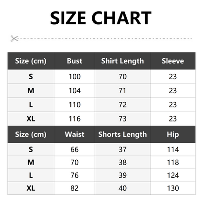 Ensemble 2 pièces chemise à manches courtes et short taille haute de couleur unie vibrante